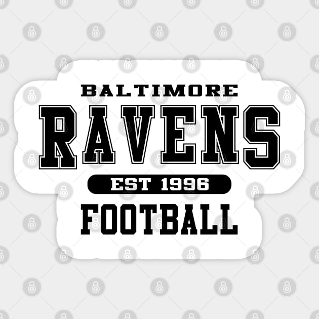 Baltimore Ravens Football Sticker by apparel-art72